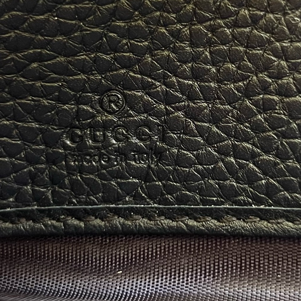 Gucci Navy Dorian Zip Wallet - Picture 6 of 11